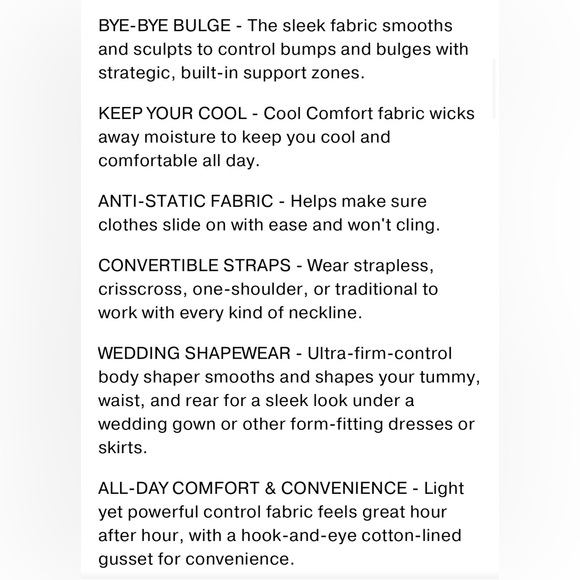 NWT Maidenform Ultra Firm Nude Body Shaper 34C - Picture 7 of 16